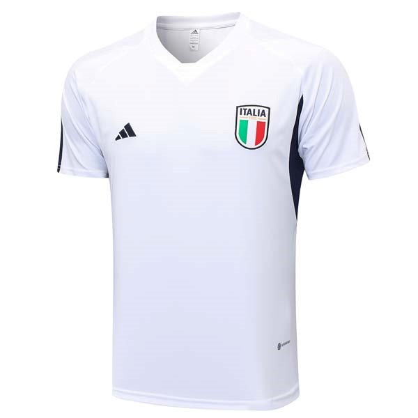 Camiseta Entrenamiento Italia 2023-2024 Blanco